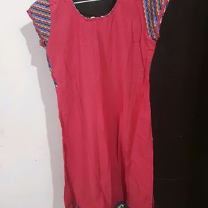 Red Biba kurti