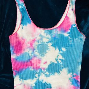 Multicolour Crop Top