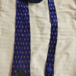 New Silk Tie - Blue