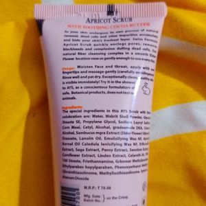 A.y.sNatural Apricot Scrub