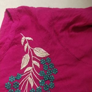 Pink Colour Kurta