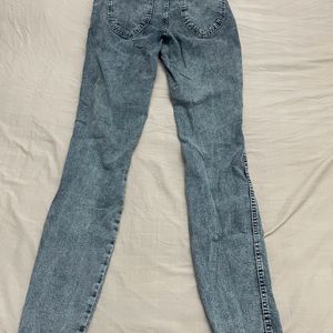 Skinny High Waist Ankle Length Denim