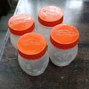 Cmbo Of 4 Small Dabba For Kitchen Storage Items