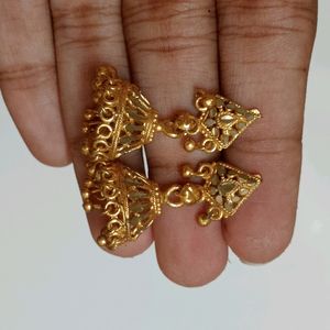 Gold Coated Earrings