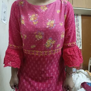 Biba New Pink Kurta