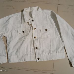 White Denim Jacket