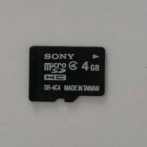 Sony 4 GB SD Card