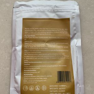 Hair Removal Powder