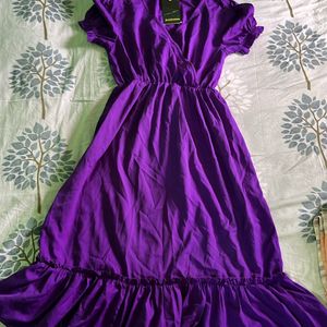 Brand New Antheaa Purple Dress