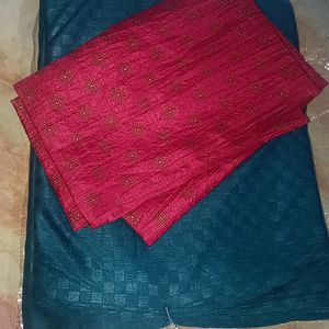 2 New Saree , Chanderi Silk And Art' Sil K