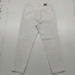 WHITE BAGGY FIT JEANS FOR MEN