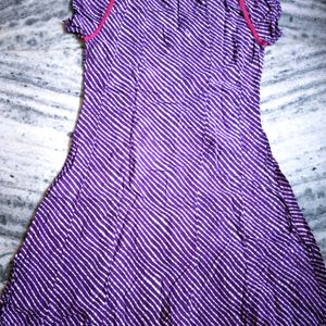 💜Purple Long Kurti For Women