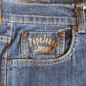 Navy Blue Denim Pepe Jeans (Men)