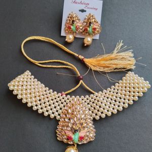 Pearl Necklace Set For Women