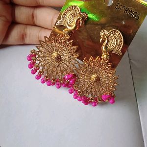 New Golden Color Earrings