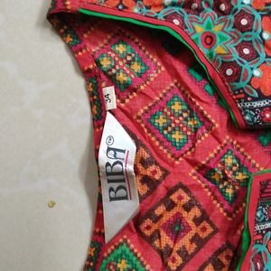 Biba Cotton A Line Kurti