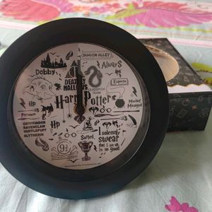 Harry Potter Theme Walk Clock