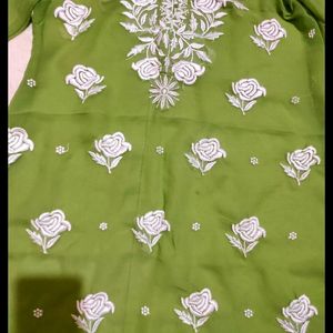 Chikankari Kurti New