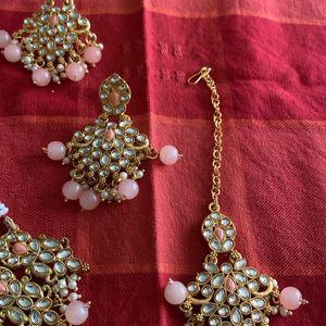 Brand New Bridal Set In Kundan And Pearls