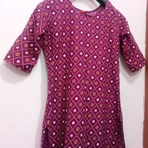 Ethnic Motif Printed Kurti