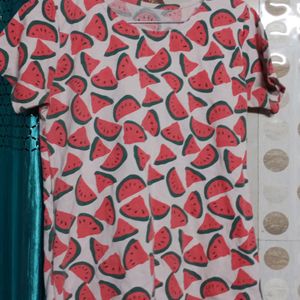 Aesthetic Watermelon T Shirt For Women