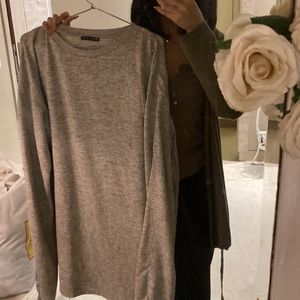 Zara Oversized Sweater Dress Free Size