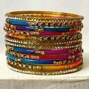 Multicolor Bangle Set