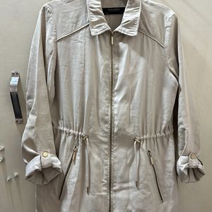 Zara Relaxed Jacket/overcoat