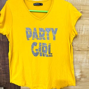 Bright Yellow T-shirt