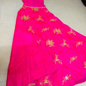 full gher anarkali dress