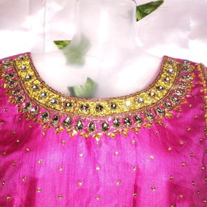 Pink Ethnic Gown