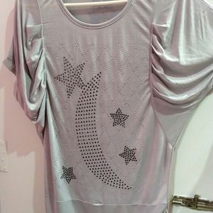 Women Grey Top