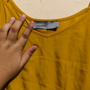 Yellow Mini Dress