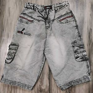 Boys T-shirt & Cargo Jeans (Stretchable) COMBO