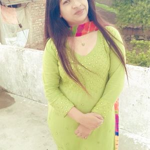 Lime Green Kurti