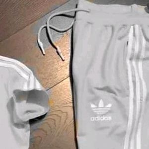 Adidas Grey Men Tracksuit