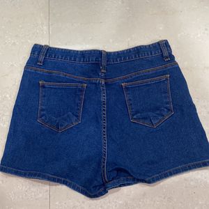 New High Waisted Denim Shorts Women