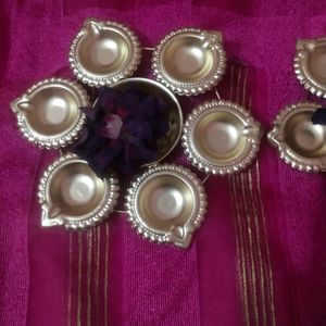 Combo Of 2 Decorative Diya Urli