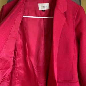 Hot Pink Overcoat/Blazer