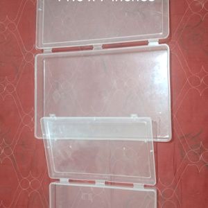 Set Of 4 Storage Boxes