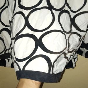 Black And White Skirt