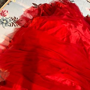 Cherry Red Gown