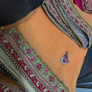 Designer Work Saree