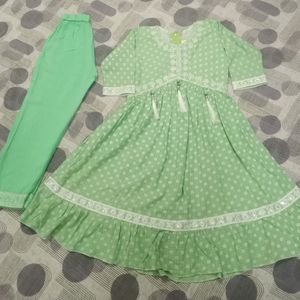 Cotton Frock Suit