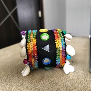 Navratri Homemade Bracelets