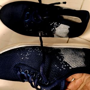 Navy Blue Sneakers