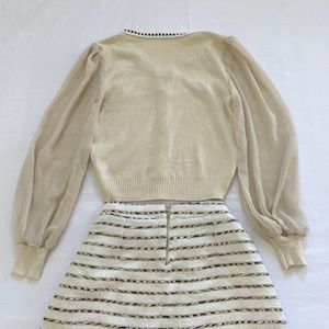 Korean Imported Beige Cardigan