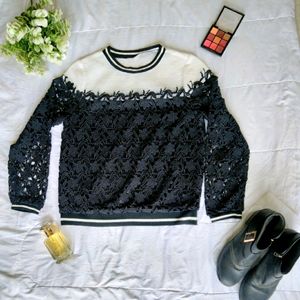 Black White Sweatshirt