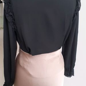 ZARA chiffon blouse