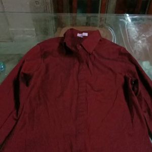 Maroon Shirt For Girls